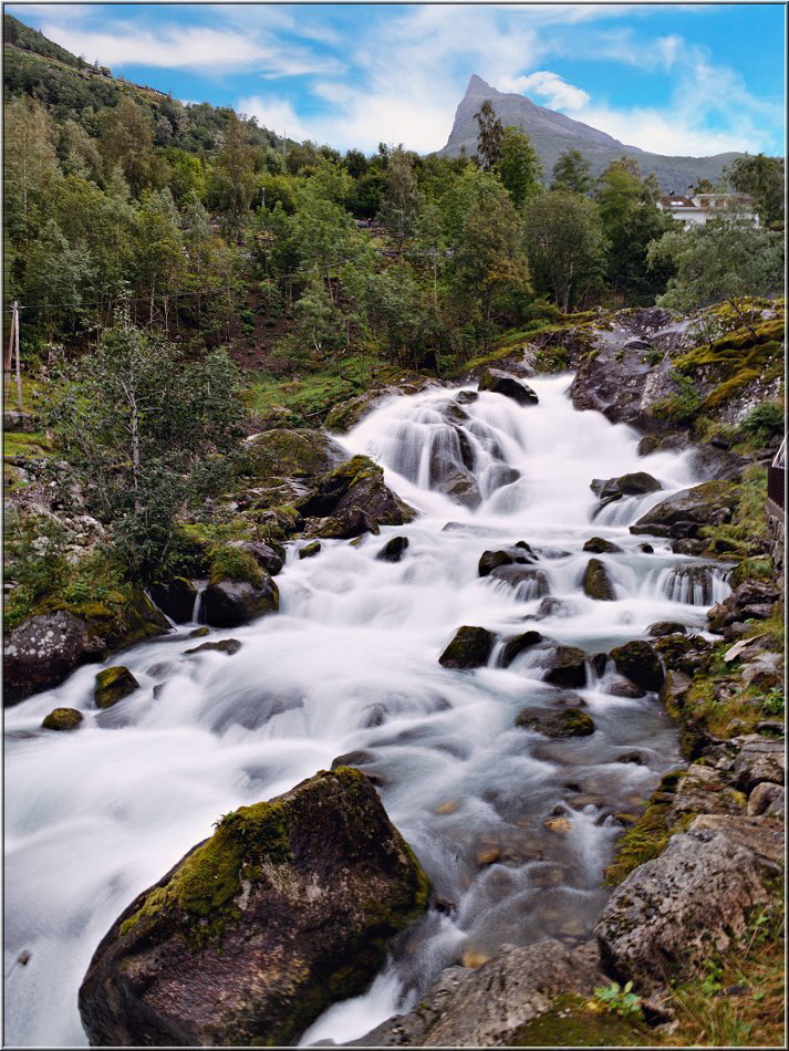 Am Geiranger Fjord